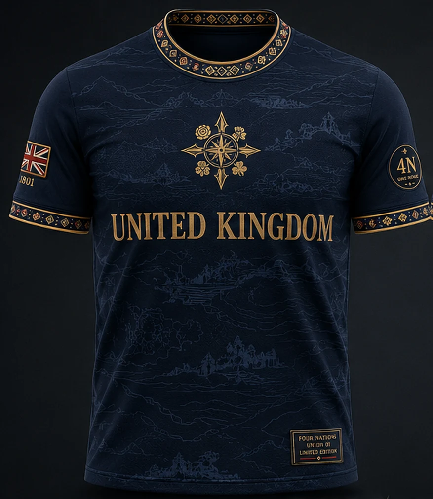 Front view of the Union 01 Jersey